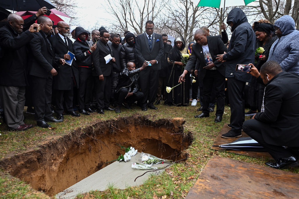 People Attend The Wake And Funeral For Patrick Lyoya In Grand Rapids Michigan