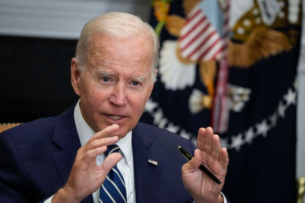 President Biden Attends Federal-State Offshore Wind Implementation Partnership Meeting At The White House