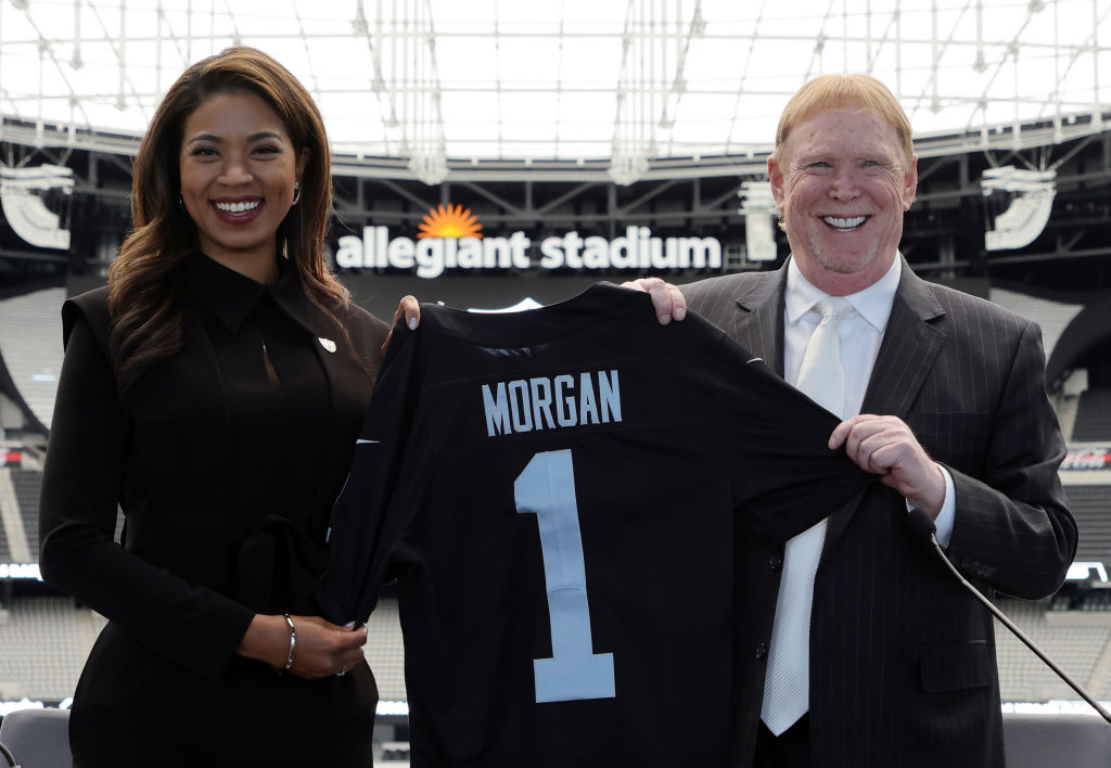 Las Vegas Raiders Introduce Sandra Douglass Morgan As Team President