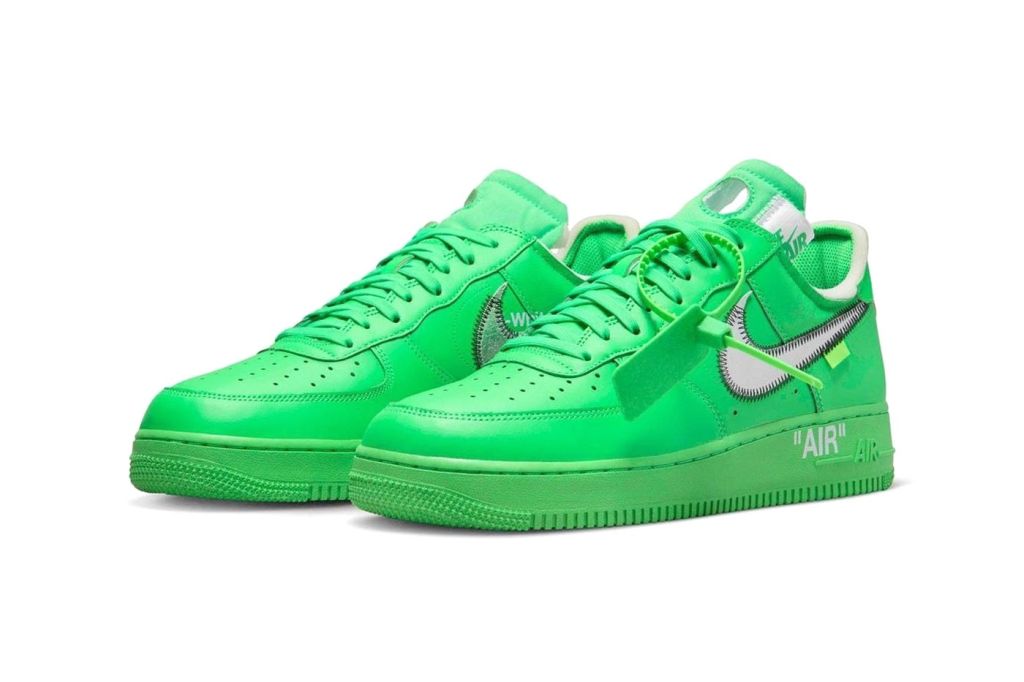Off-White™ x Nike Air Force 1 Low “Light Green Spark”