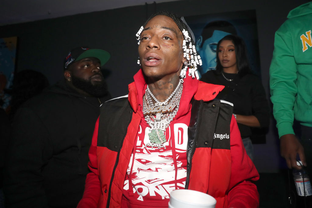 Soulja Boy Visits Blue Midtown...