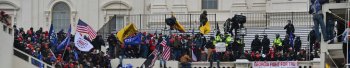 WASHINGTON, DC - JANUARY 6: Protesters take over the Inaugural