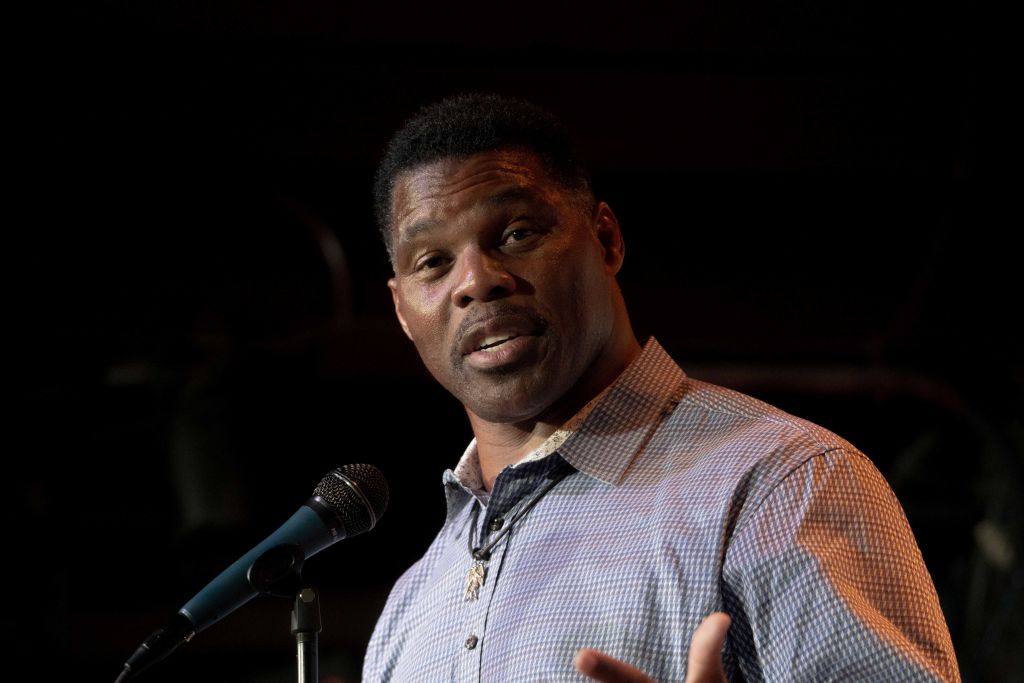 Georgia GOP Senate Candidate Herschel Walker Holds Rally Day Before Primary Election