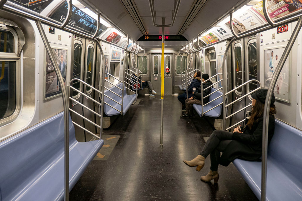 Broadway Subway Metro Station In New York