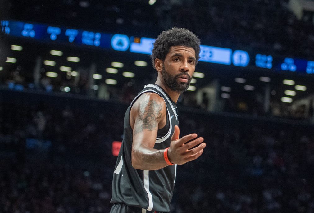 Brooklyn Nets' Kyrie Irving...