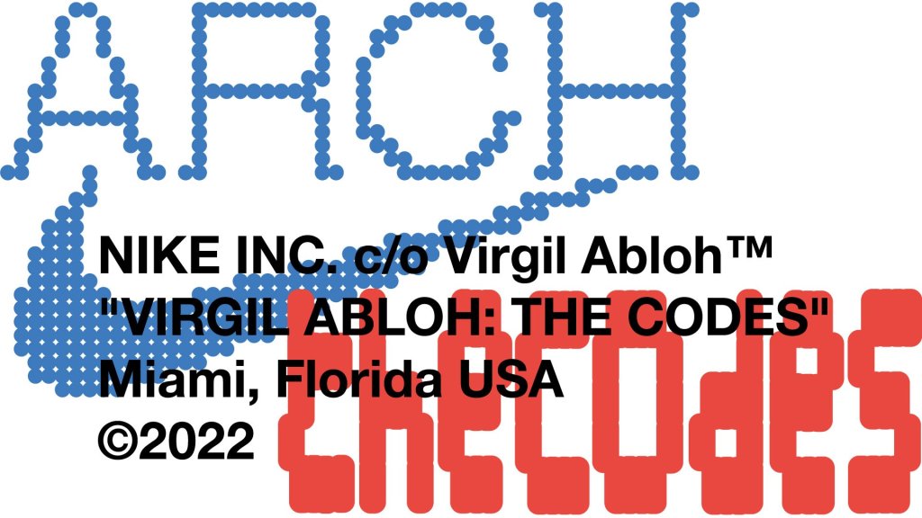 Nike x Virgil Abloh The Codes