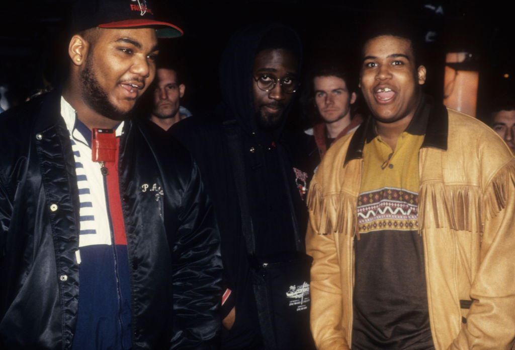 De La Soul Appear Backstage At A Show
