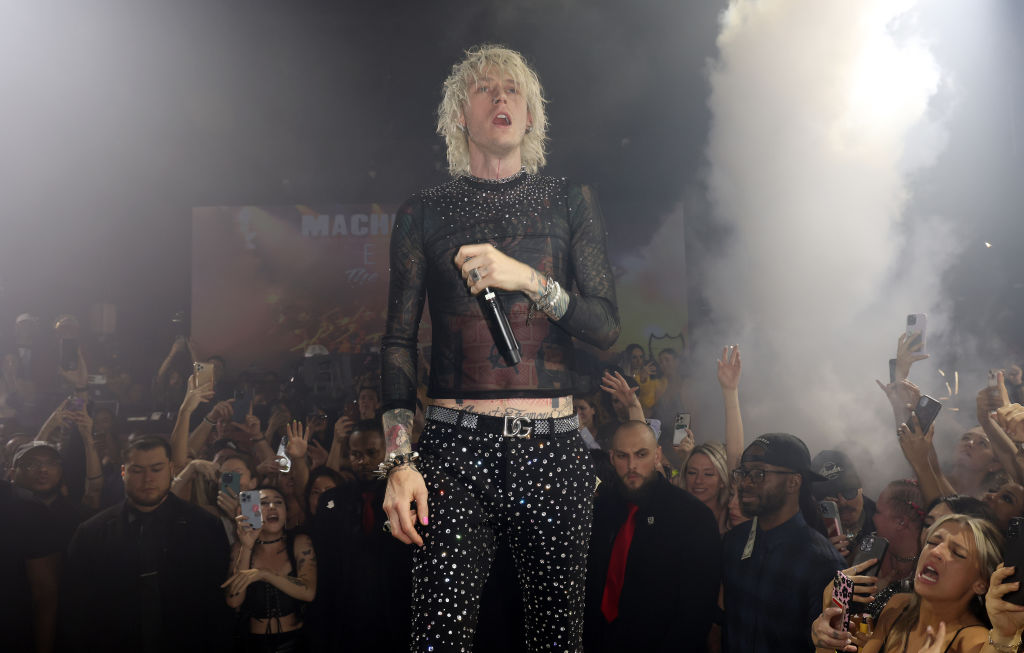 Machine Gun Kelly Performs At E11EVEN Miami During Miami Art Week