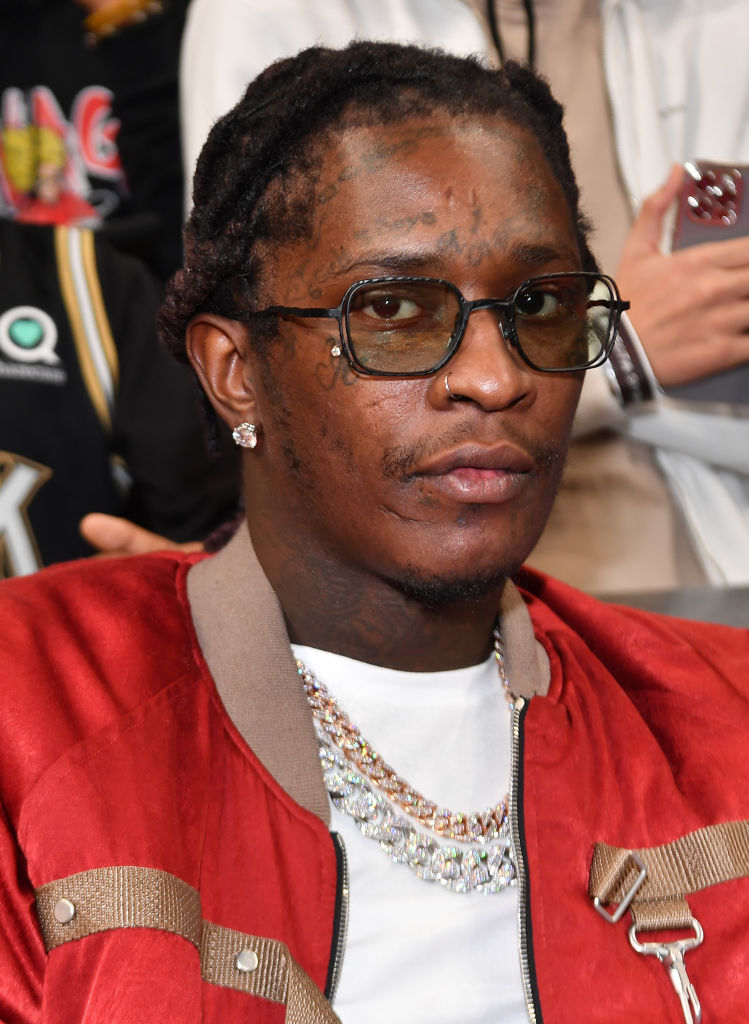 Celebrities Attend Phoenix Suns v Atlanta Hawks