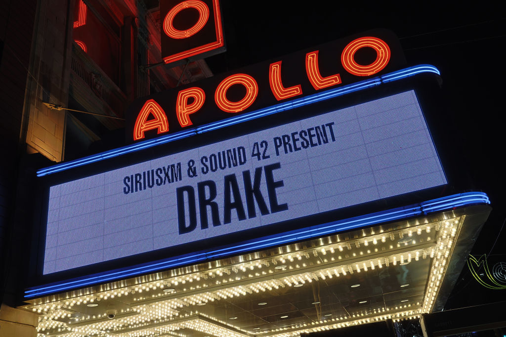 Drake Live From The Apollo Theater For SiriusXM And Sound 42