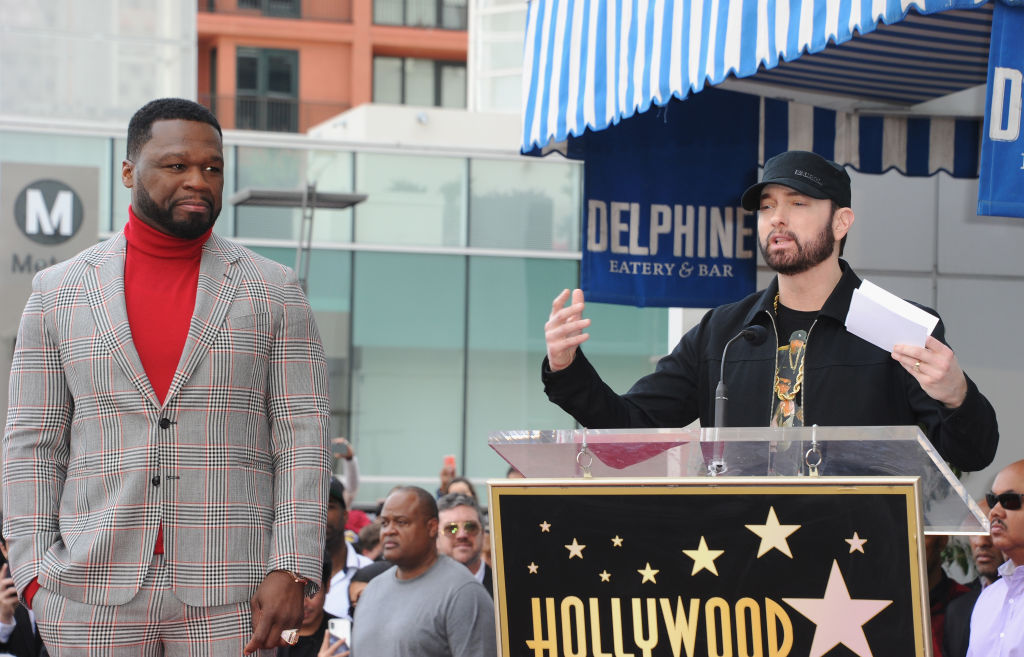 Curtis "50 Cent" Jackson Is Honored With A Star On The Hollywood Walk Of Fame