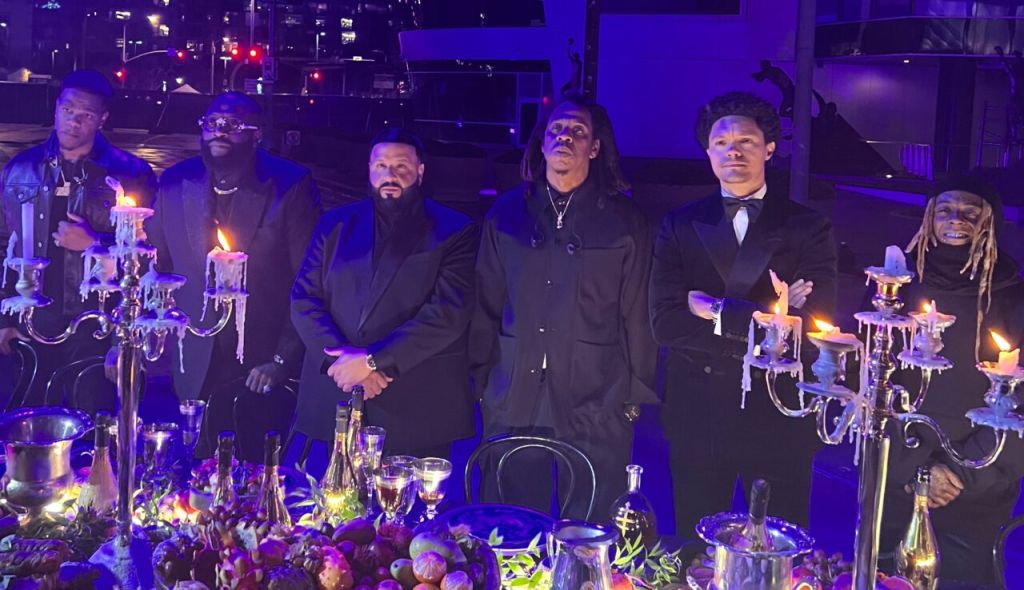 RICK ROSS, DJ KHALED, JAY-Z, TREVOR NOAH, LIL WAYNE GRAMMY PERFORMANCE