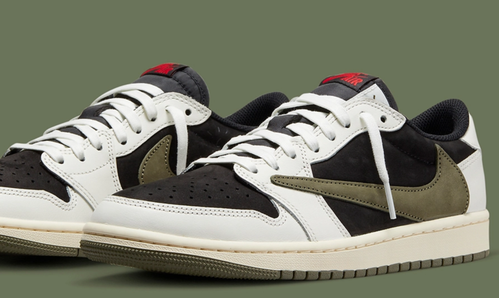 Travis Scott x Air Jordan 1 "Olive"