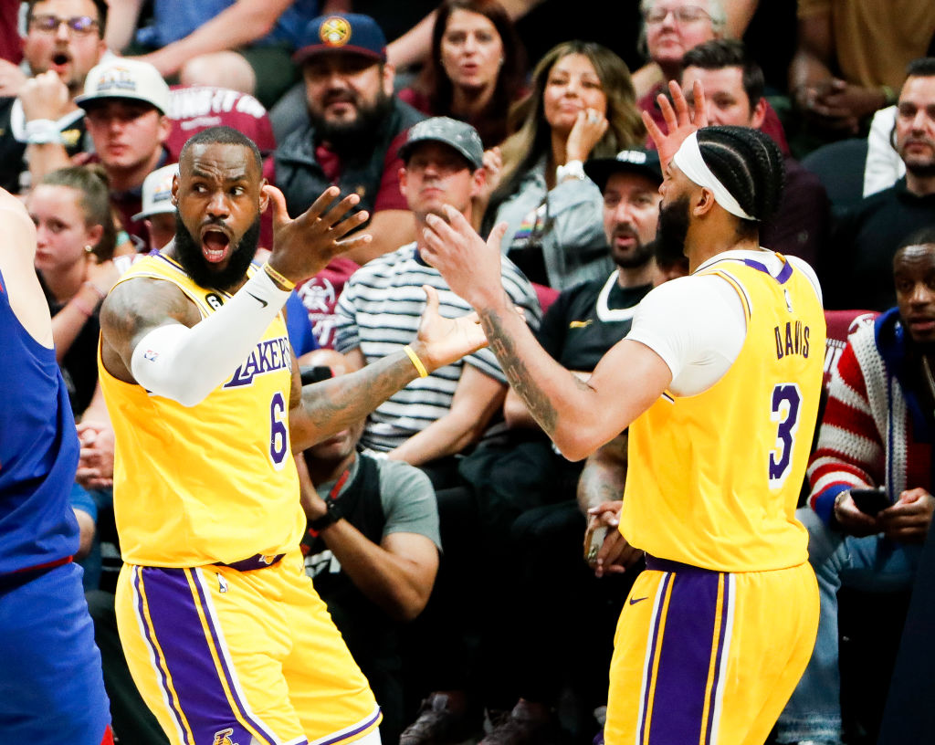 NBA: Lakers vs Nuggets