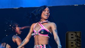 Glorilla Performs at Birthday Bash ATL 2023