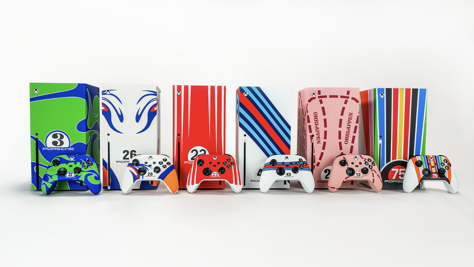 Xbox Unveils Porsche 75th Anniversary Xbox Series X Consoles