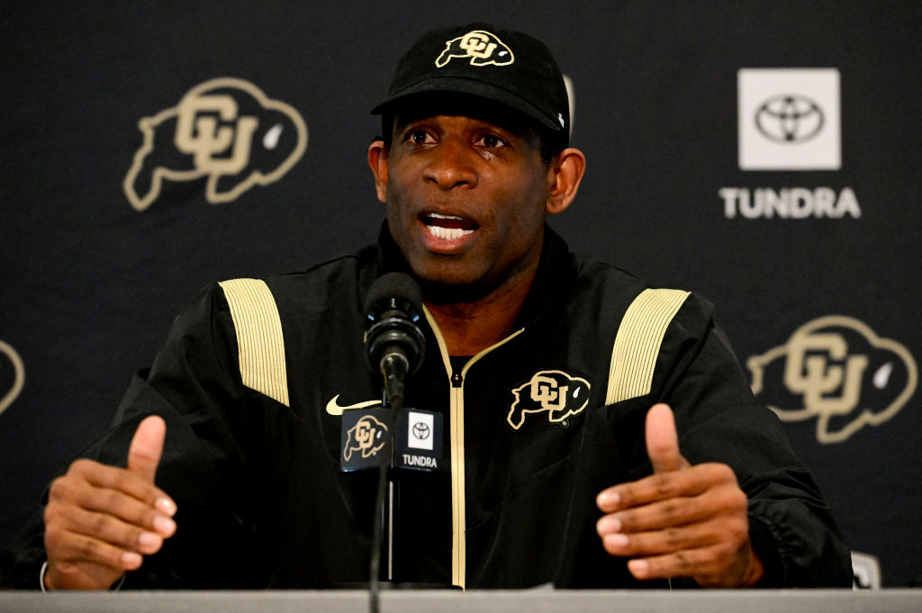 Colorado Buffaloes Head Football Coach Deion Coach Prime Sanders Press Conference