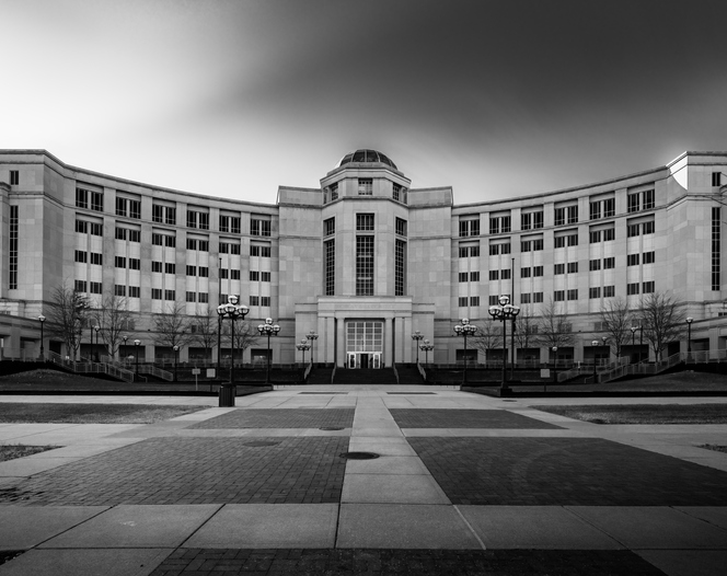 Michigan Hall of Justice (Courthouse) - Lansing, Michigan