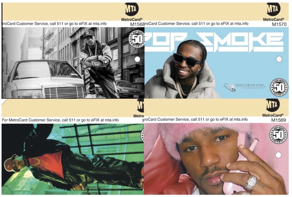 MTA Hip-Hop 50th MetroCards