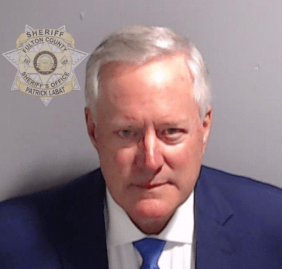 Mark Meadows mug shot