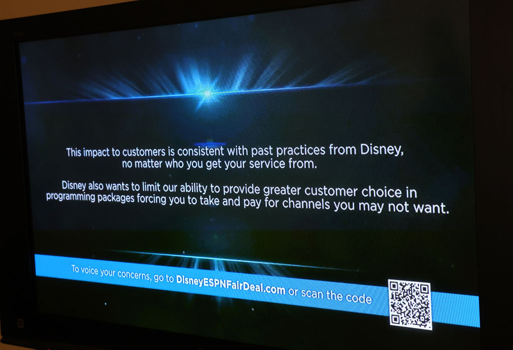 Disney Pulls Channels Including ESPN and ABC, From Charter Spectrum Cable Service Over Fees Dispute