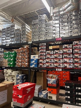 Roy Lee Harvey sneaker bust