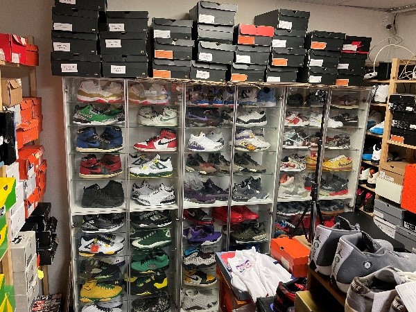 Roy Lee Harvey sneaker bust