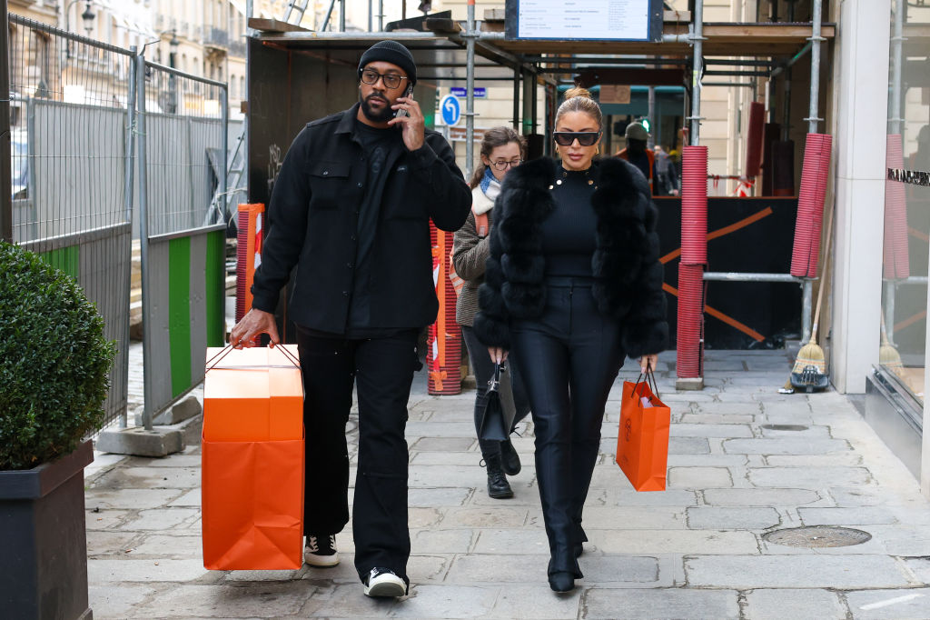 Celebrity Sightings In Paris - January 22, 2024