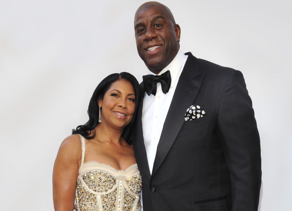 Magic Johnson & Cookie Johnson