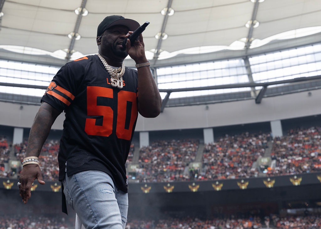50 Cent Performs At BC Place