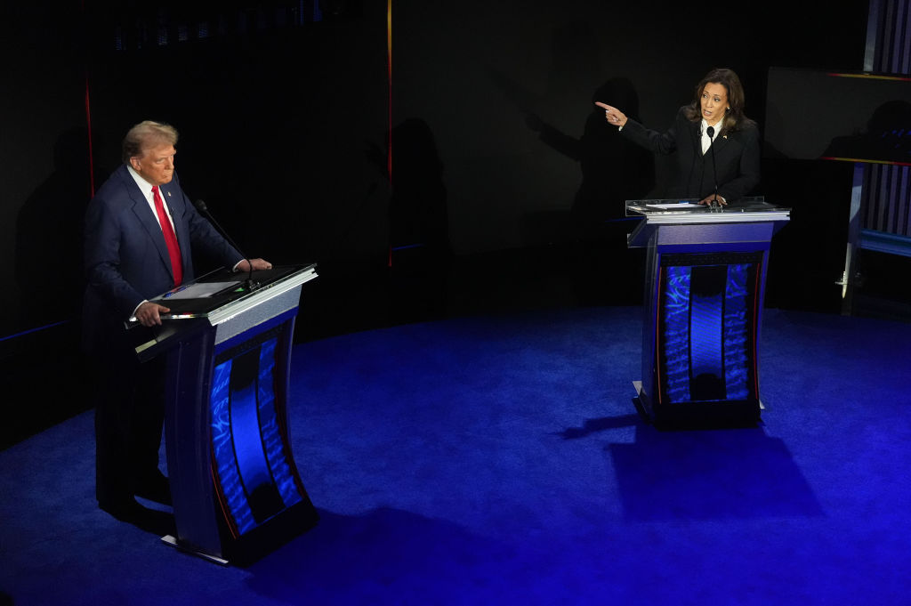 Democratic presidential nominee, U.S. Vice President Kamala Harris and Republican presidential nominee former President Donald Trump Debate