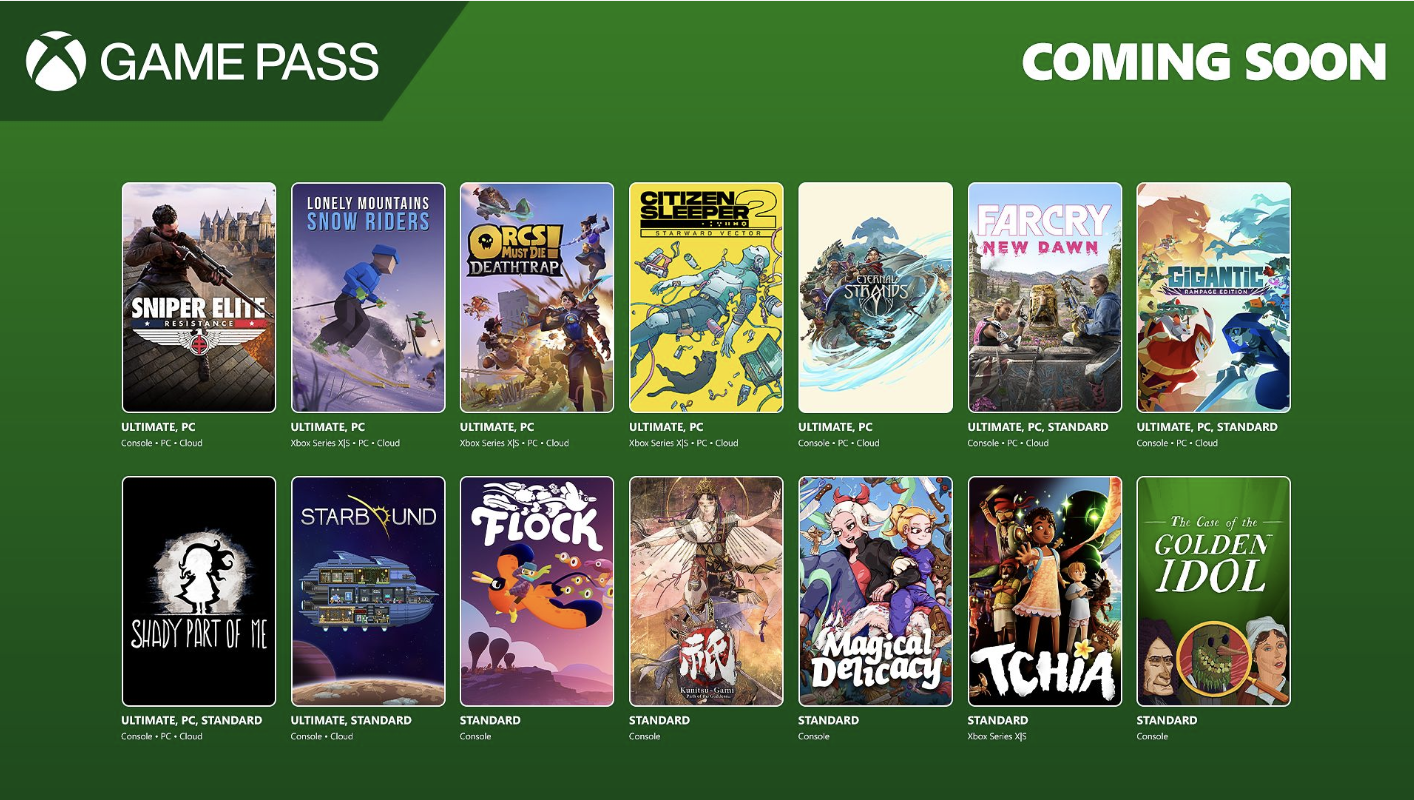 Xbox Game Pass: What Games Are Coming & Leaving In January