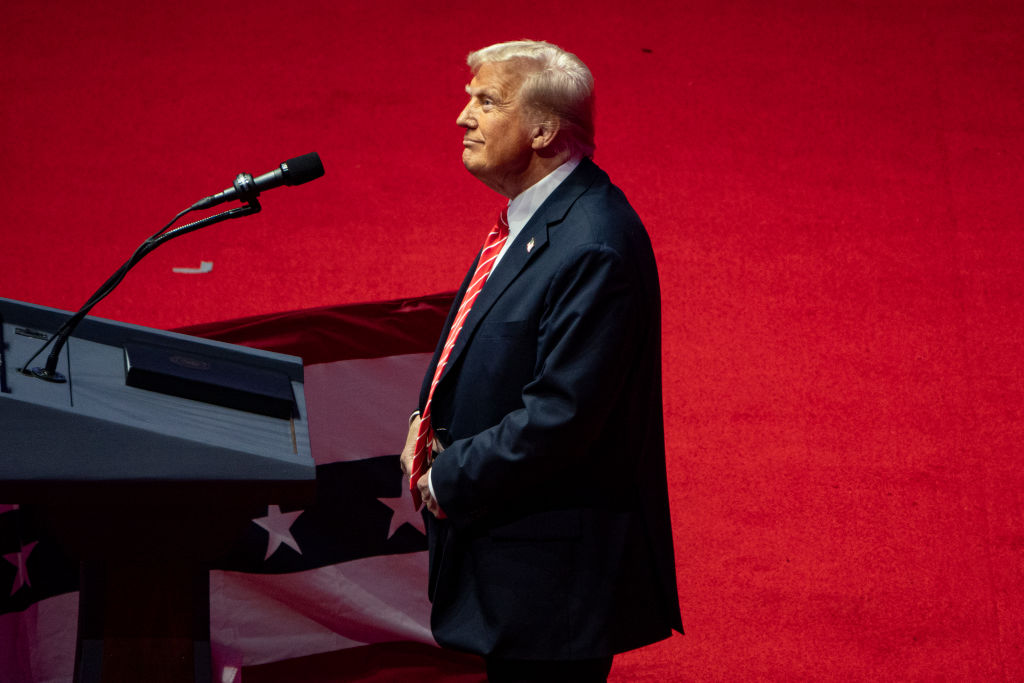 Donald Trump Holds Victory Rally In Washington DC On Eve Of Inauguration