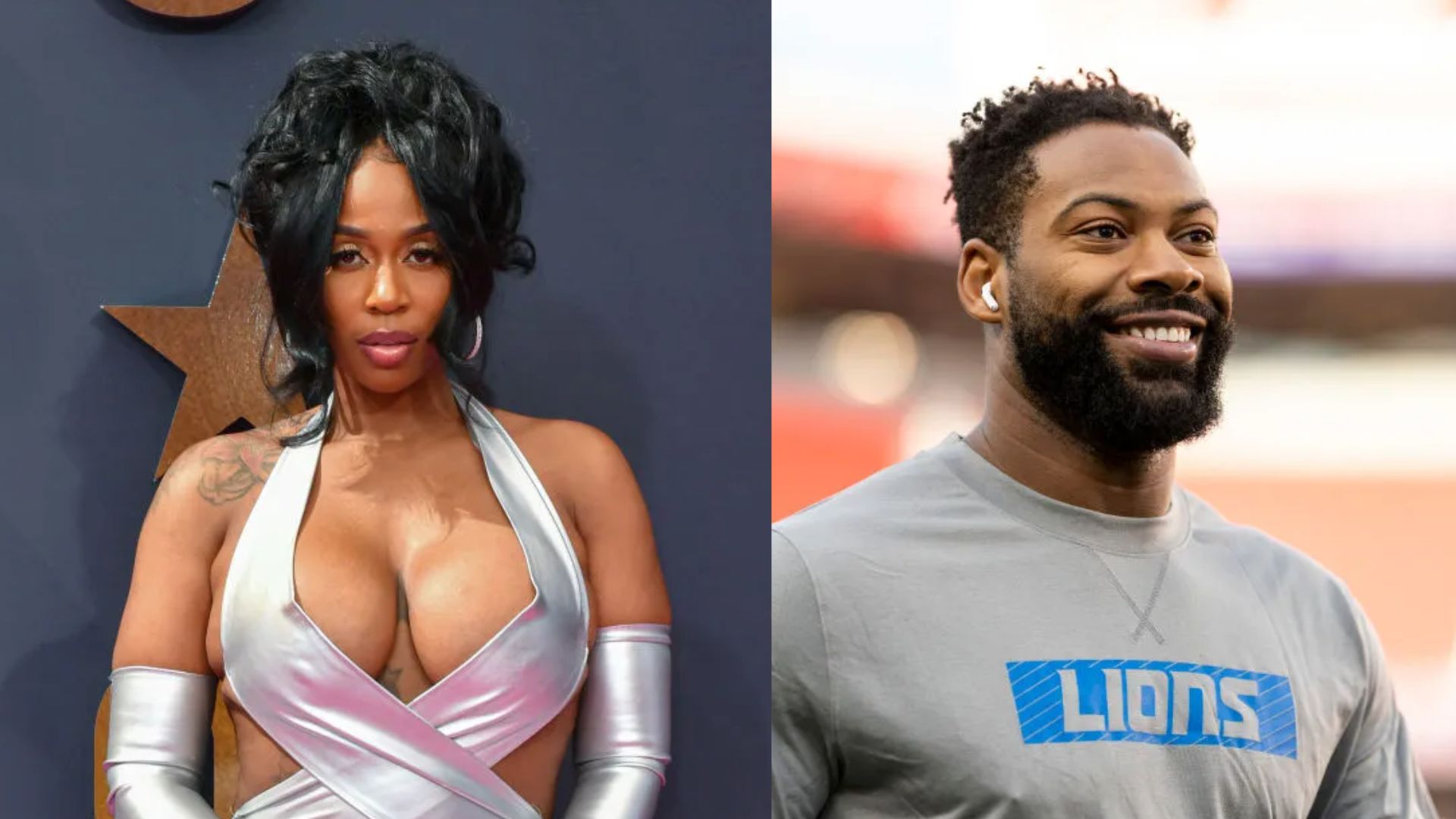 Detroit Love Story? Kash Doll and Lions' Za'Darius Smith Seen Together