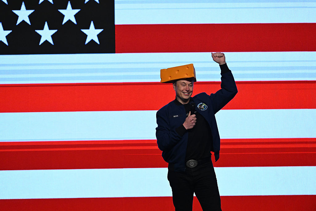 Elon Musk Speaks During A town Hall Event In Green Bay, Wisconsin