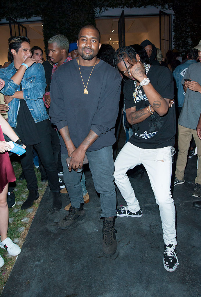 Travis Scott Music Video Premiere Party For "Pick Up The Phone 90210"