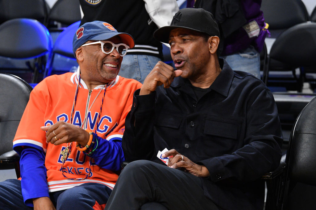 Celebrities At The Los Angeles Lakers Game