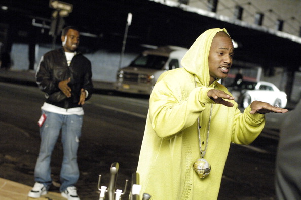 Cam'ron on the Set of "Down and Out" Music Video - April 21, 2005