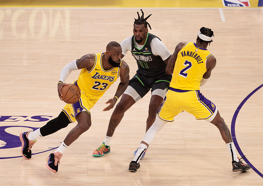 NBA: APR 30 Western Conference Playoffs - Timberwolves at Lakers