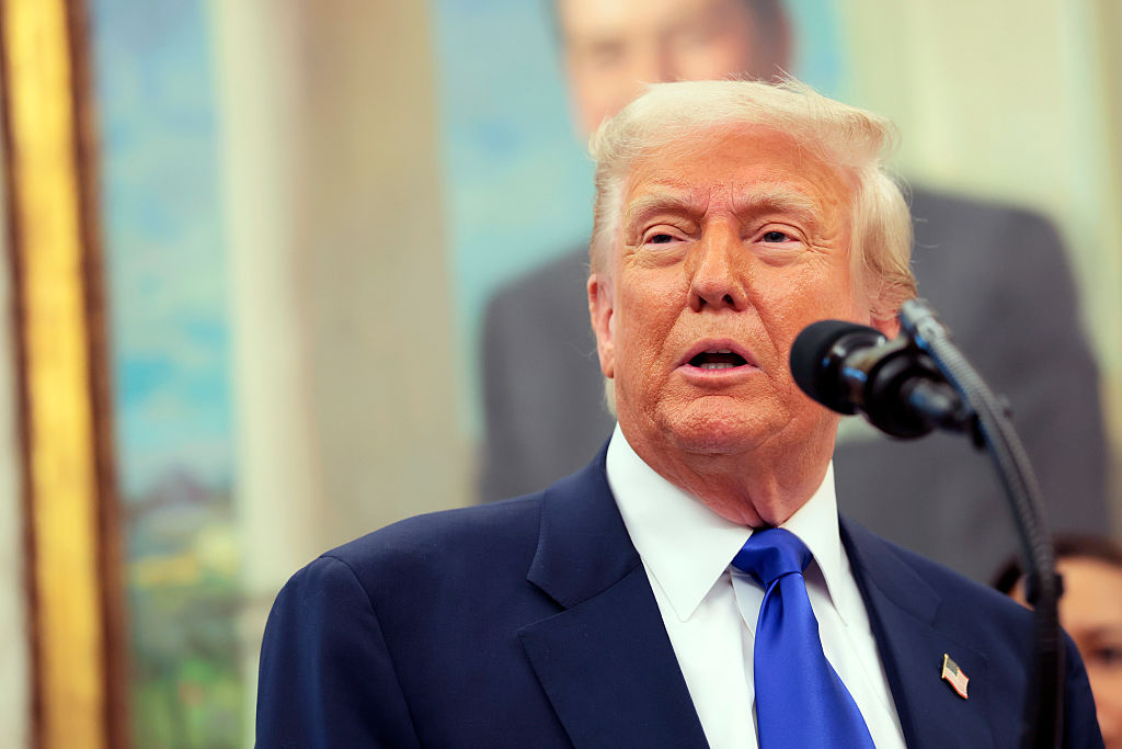 President Trump Announces 2027 NFL Draft To Be Held On The National Mall