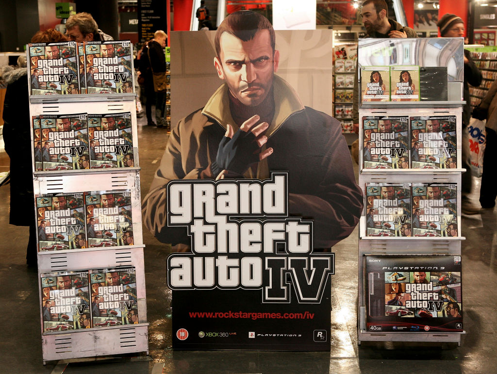 Grand Theft Auto Four Launches in London