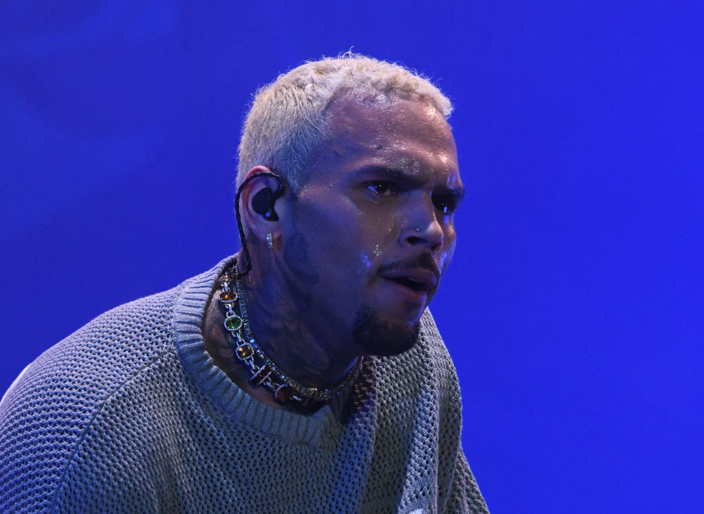 American Artist Chris Brown Performs In South Africa