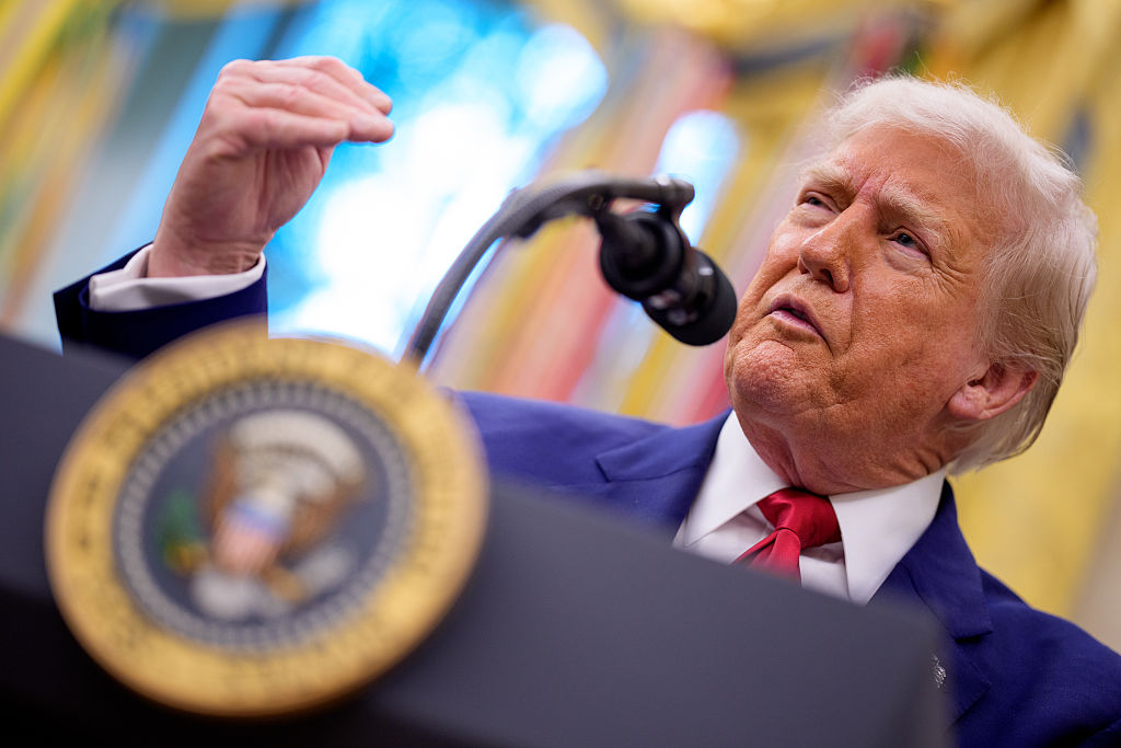 President Trump Holds Swearing-In Ceremony For Interim U.S. Attorney For D.C. Jeanine Pirro