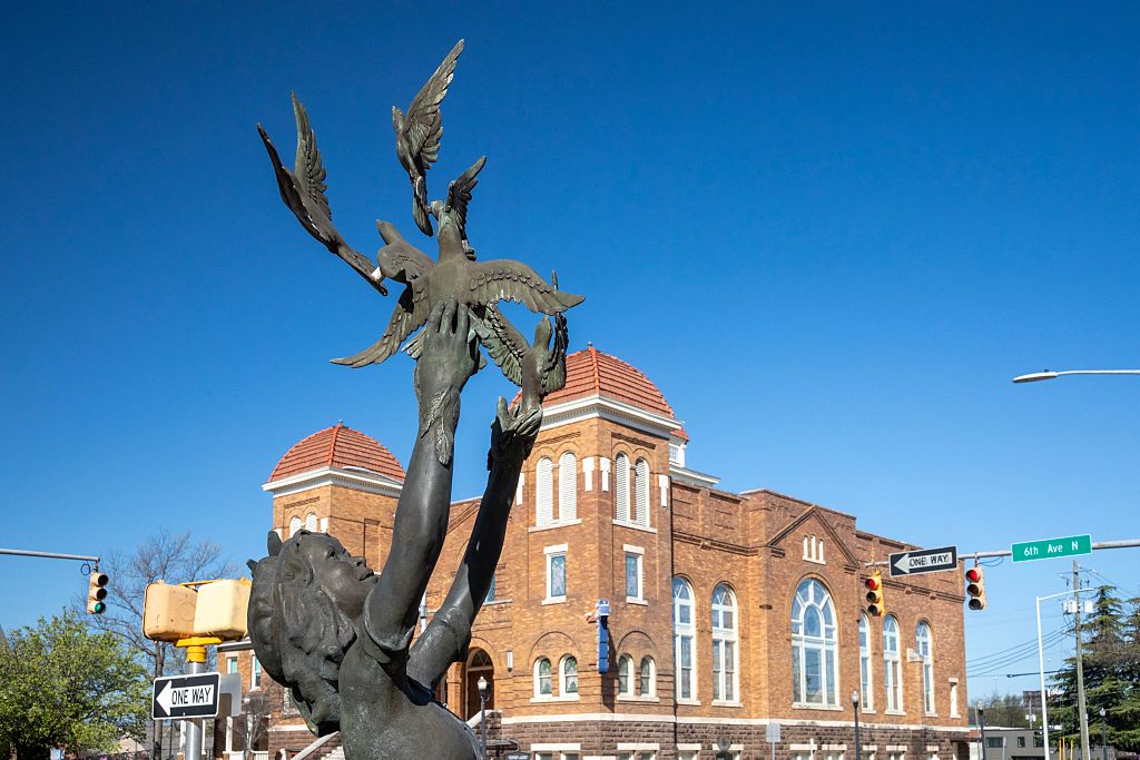 Sculpture of the Birmingham Civil Rights Movement