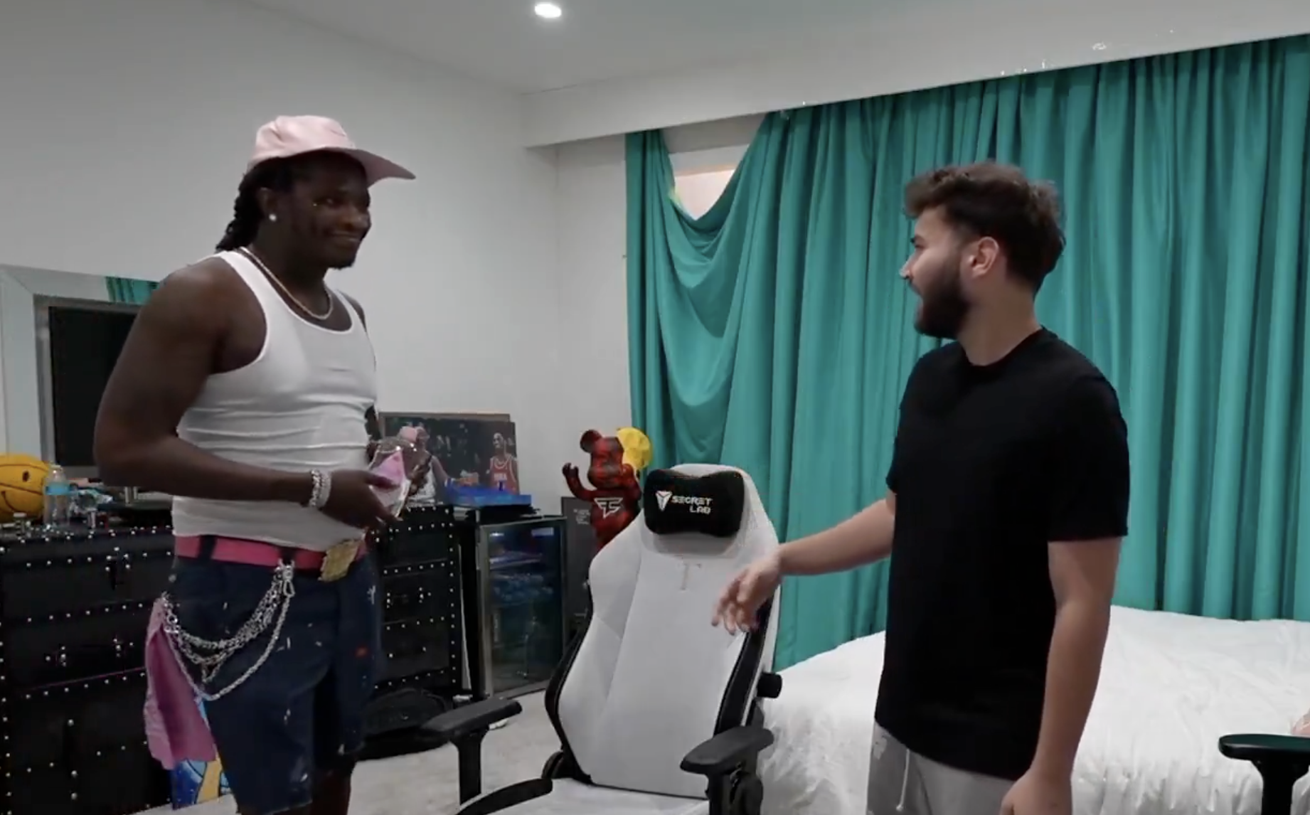 Young Thug Yells "Free Diddy During Recent Adin Ross Stream